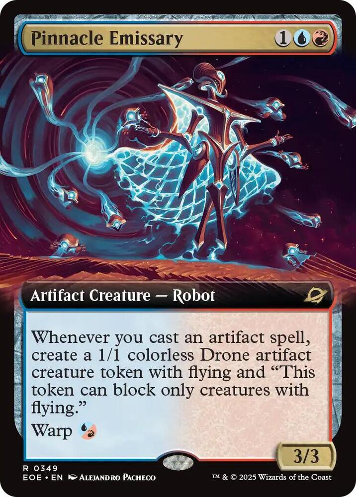 Pinnacle Emissary (Extended Art) (349) [Edge of Eternities]