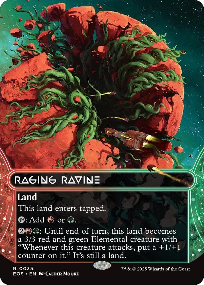 Raging Ravine (0035) (Borderless) [Edge of Eternities: Stellar Sights]