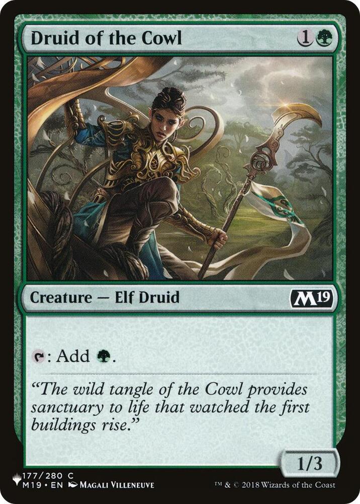 Druid of the Cowl (177) [The List]