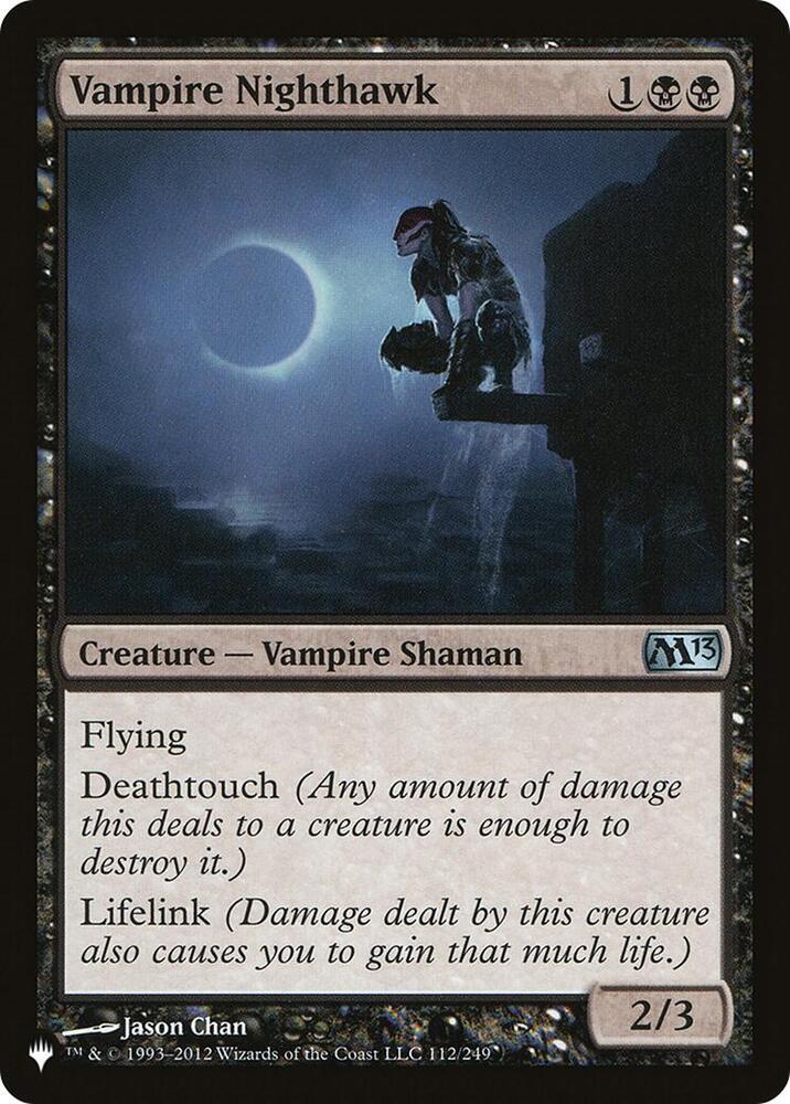 Vampire Nighthawk (112) [The List]