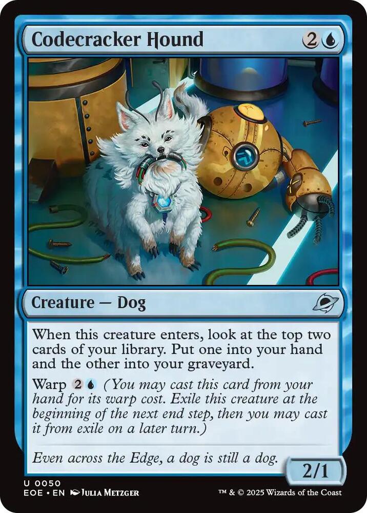 Codecracker Hound (50) [Edge of Eternities]