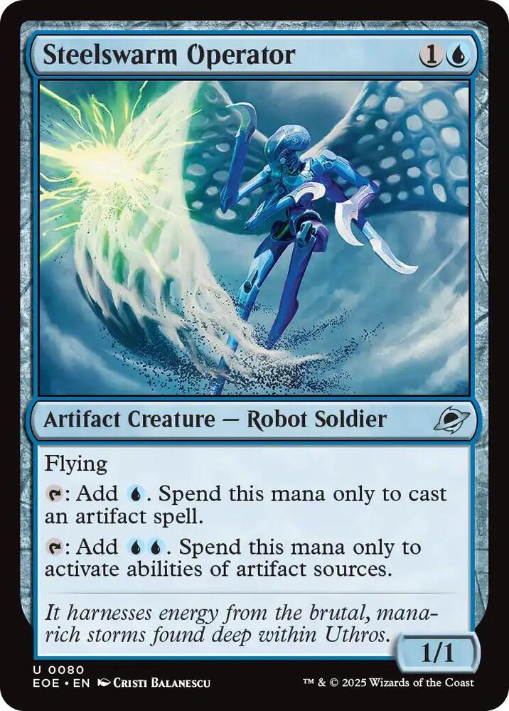 Steelswarm Operator (80) [Edge of Eternities]