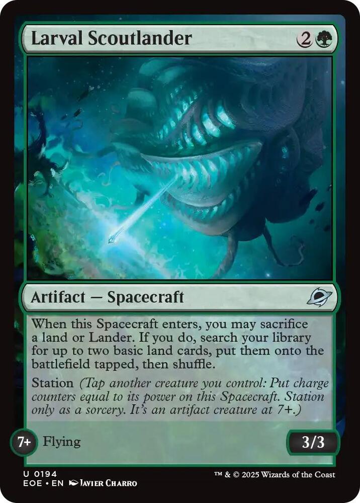 Larval Scoutlander (194) [Edge of Eternities]