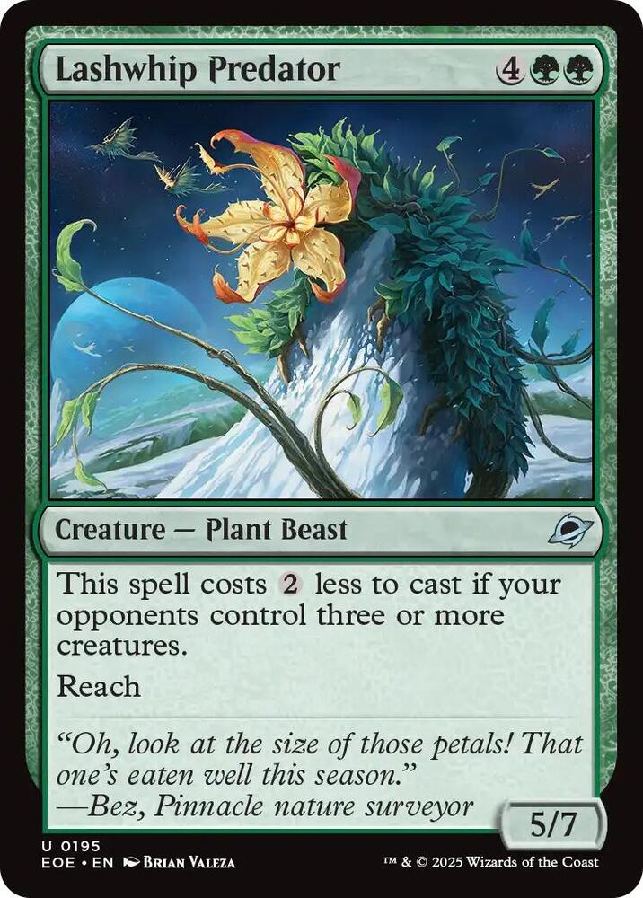 Lashwhip Predator (195) [Edge of Eternities]
