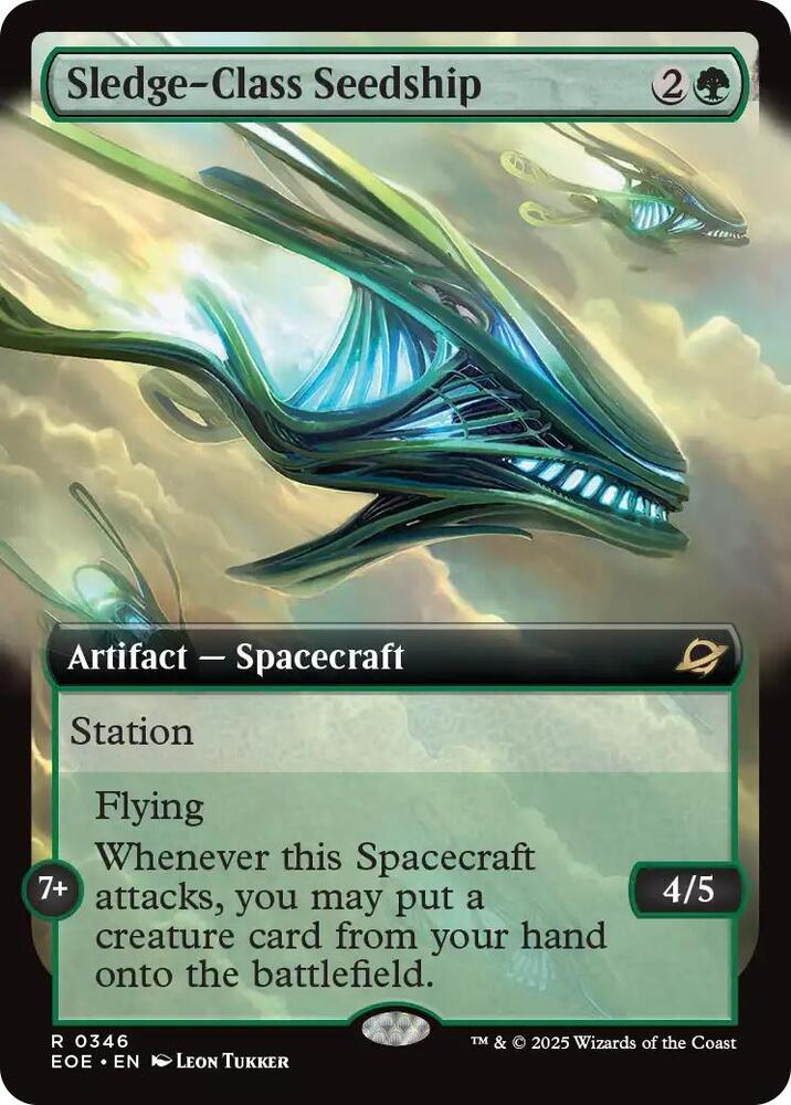Sledge-Class Seedship (Extended Art) (346) [Edge of Eternities]
