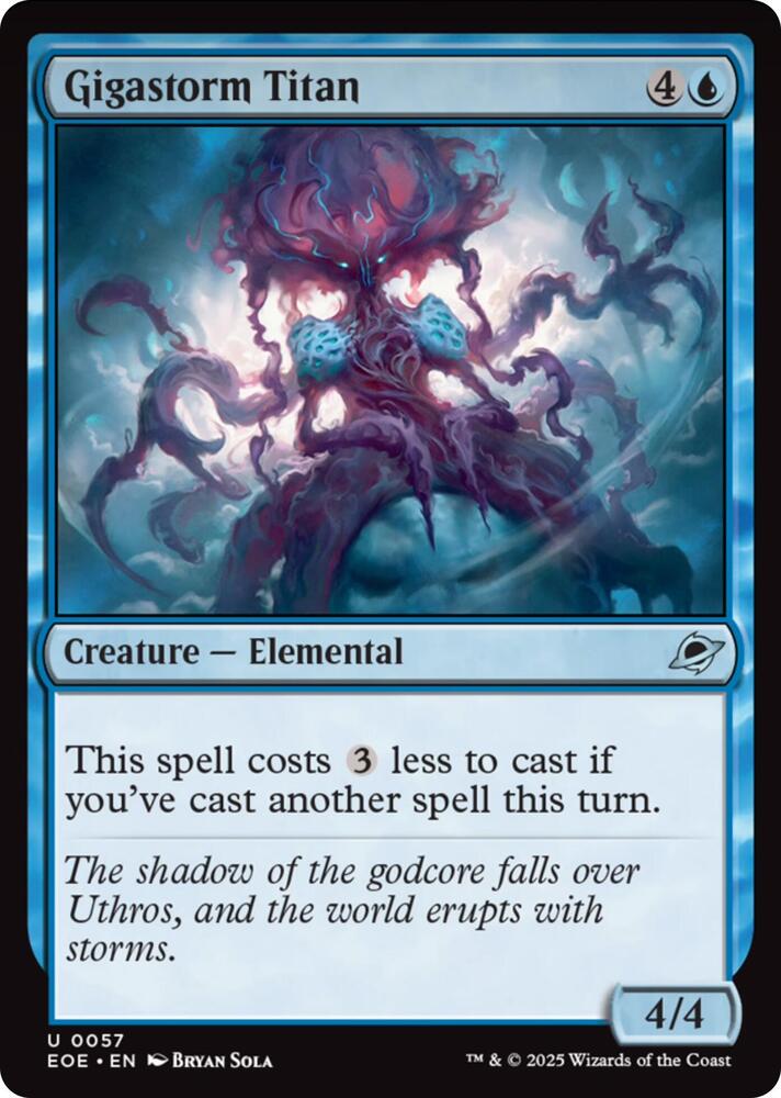 Gigastorm Titan (57) [Edge of Eternities]