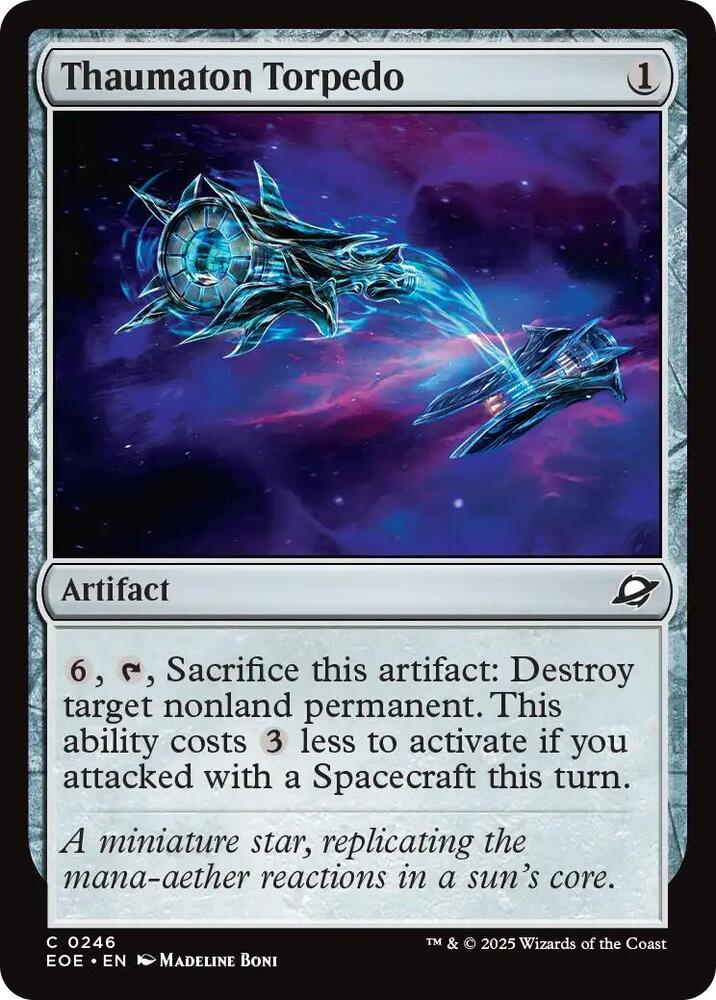 Thaumaton Torpedo (246) [Edge of Eternities]