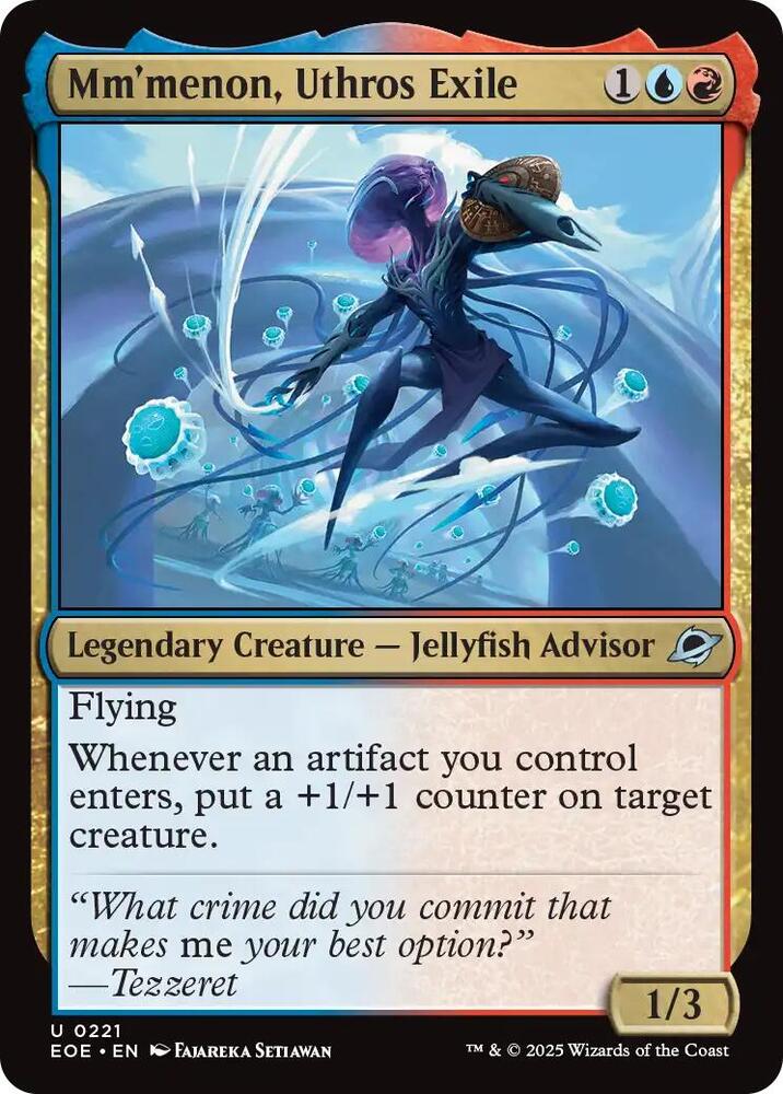 Mm'menon, Uthros Exile (221) [Edge of Eternities]