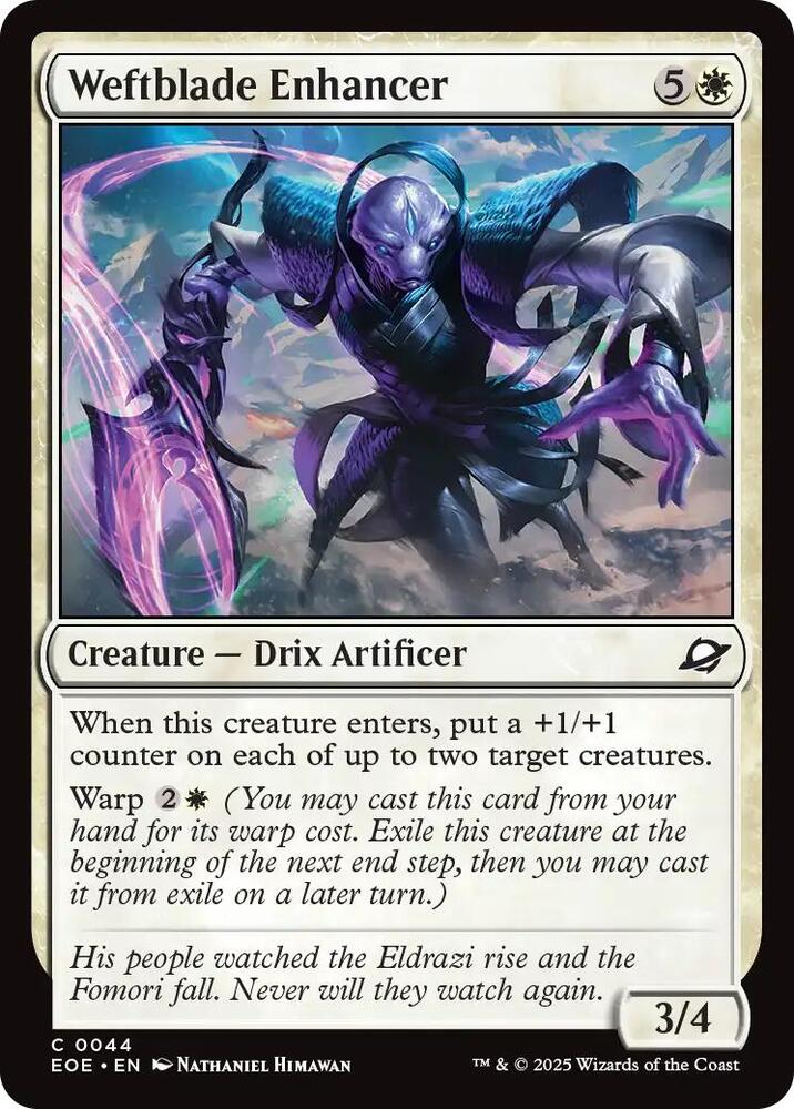 Weftblade Enhancer (44) [Edge of Eternities]