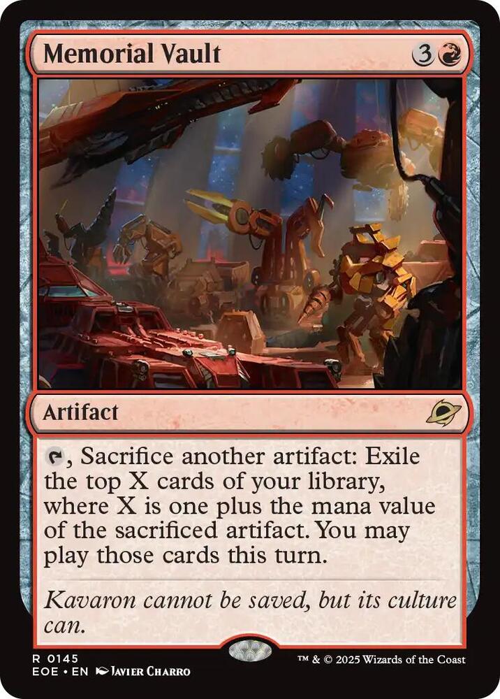 Memorial Vault (145) [Edge of Eternities]