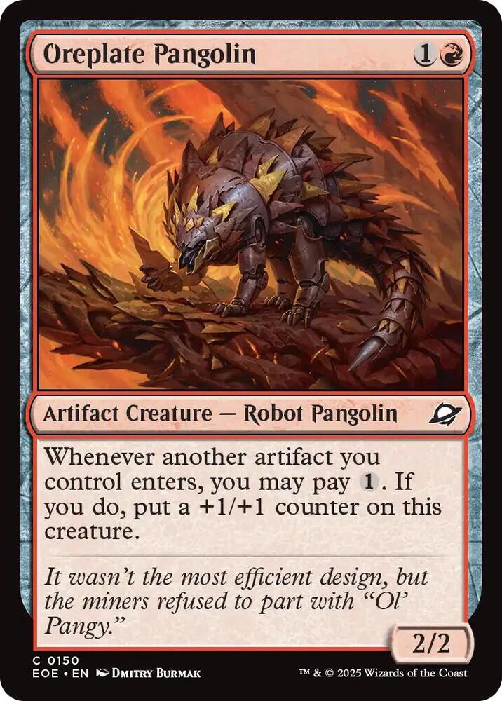 Oreplate Pangolin (150) [Edge of Eternities]