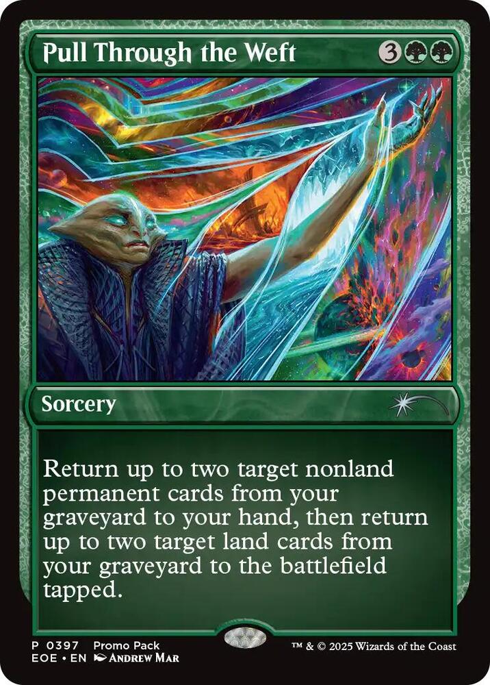 Pull Through the Weft (397) [Edge of Eternities Promos]