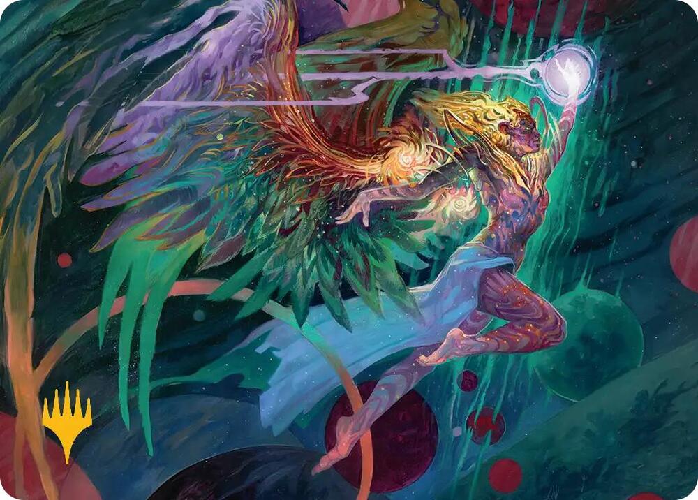 Exalted Sunborn Art Card (Gold-Stamped Signature) (3) [Edge of Eternities Art Series]