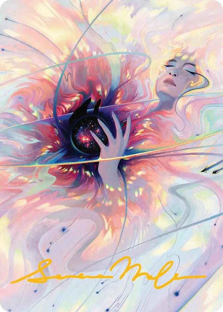 Beyond the Quiet Art Card (Gold-Stamped Signature) (38) [Edge of Eternities Art Series]