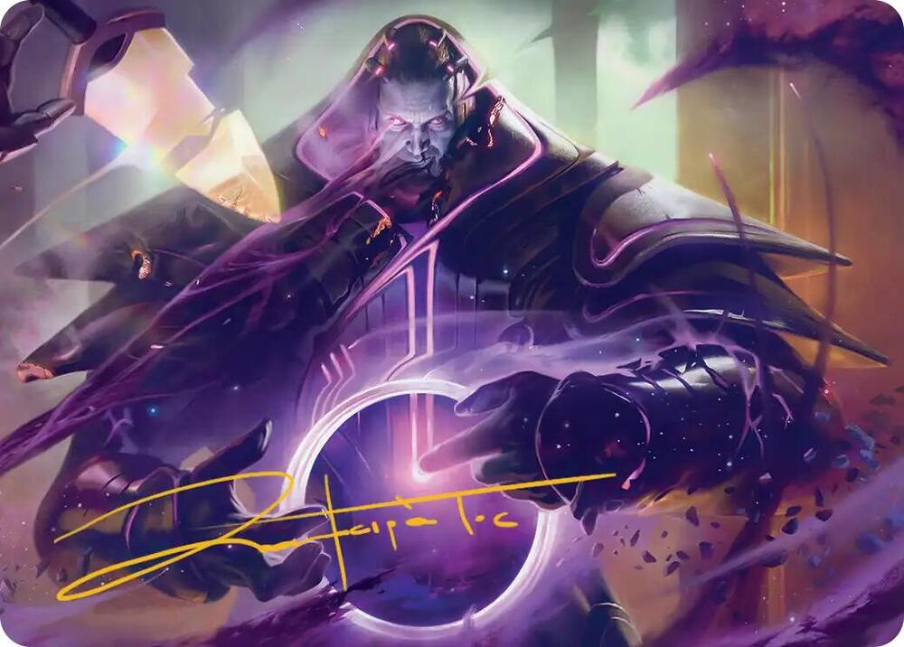 Embrace Oblivion Art Card (Gold-Stamped Signature) (13) [Edge of Eternities Art Series]