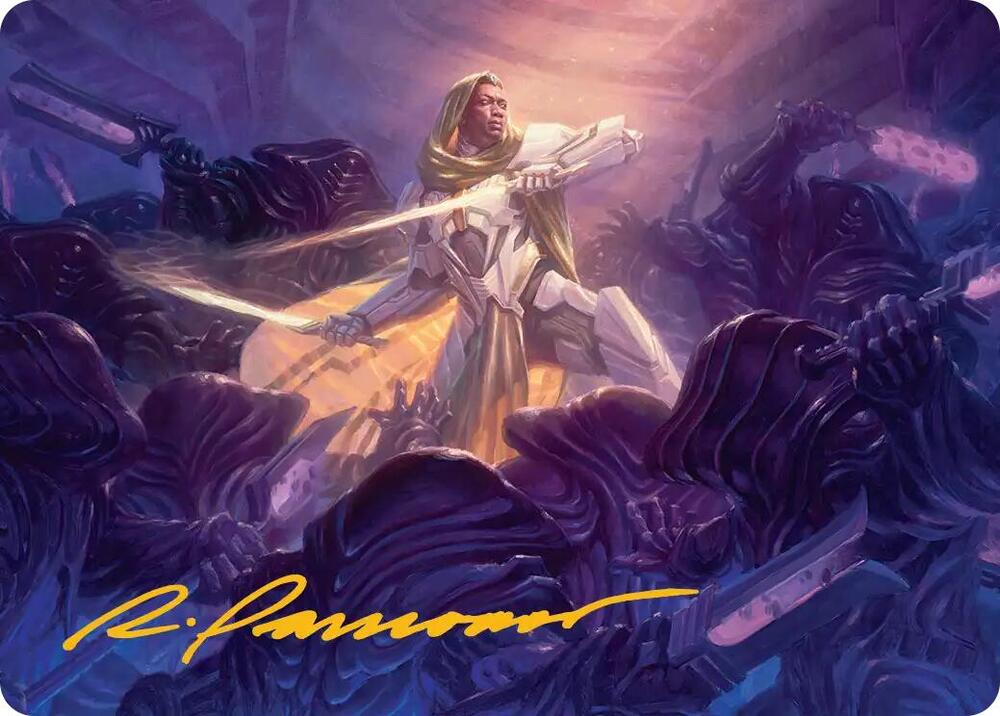 Syr Vondam, Sunstar Exemplar Art Card (Gold-Stamped Signature) (25) [Edge of Eternities Art Series]