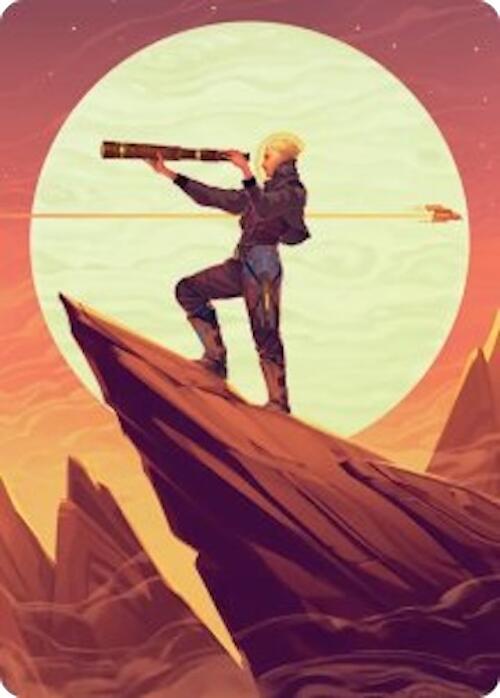 Sami, Wildcat Captain Art Card (37) [Edge of Eternities Art Series]
