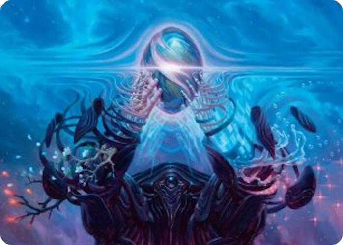 The Endstone Art Card (28) [Edge of Eternities Art Series]