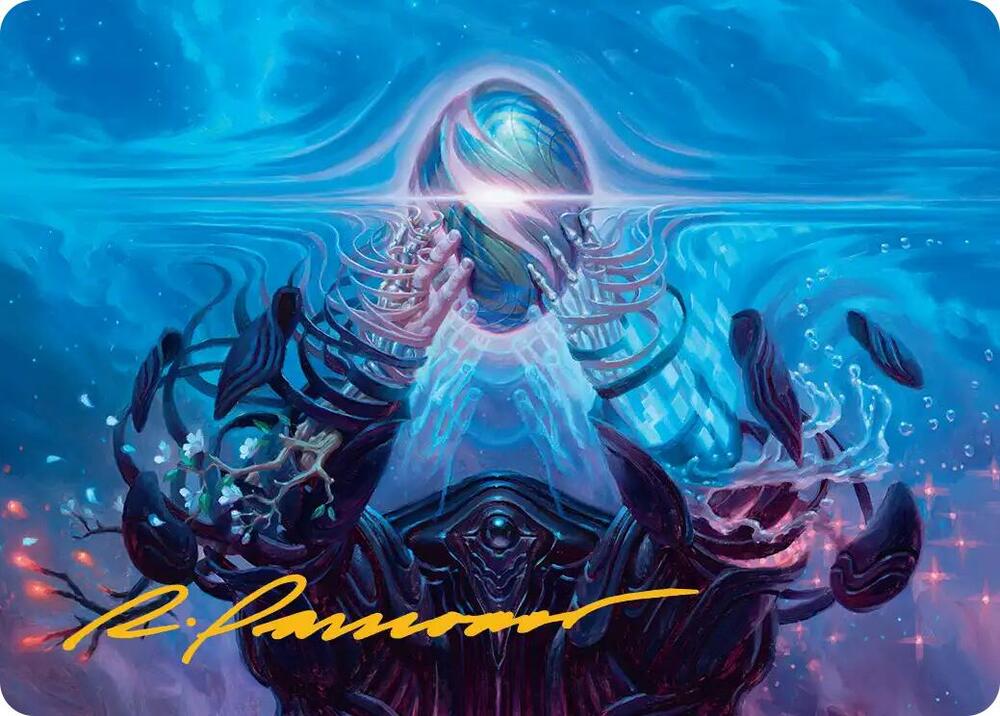 The Endstone Art Card (Gold-Stamped Signature) (28) [Edge of Eternities Art Series]