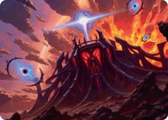 Secluded Starforge Art Card (32) [Edge of Eternities Art Series]