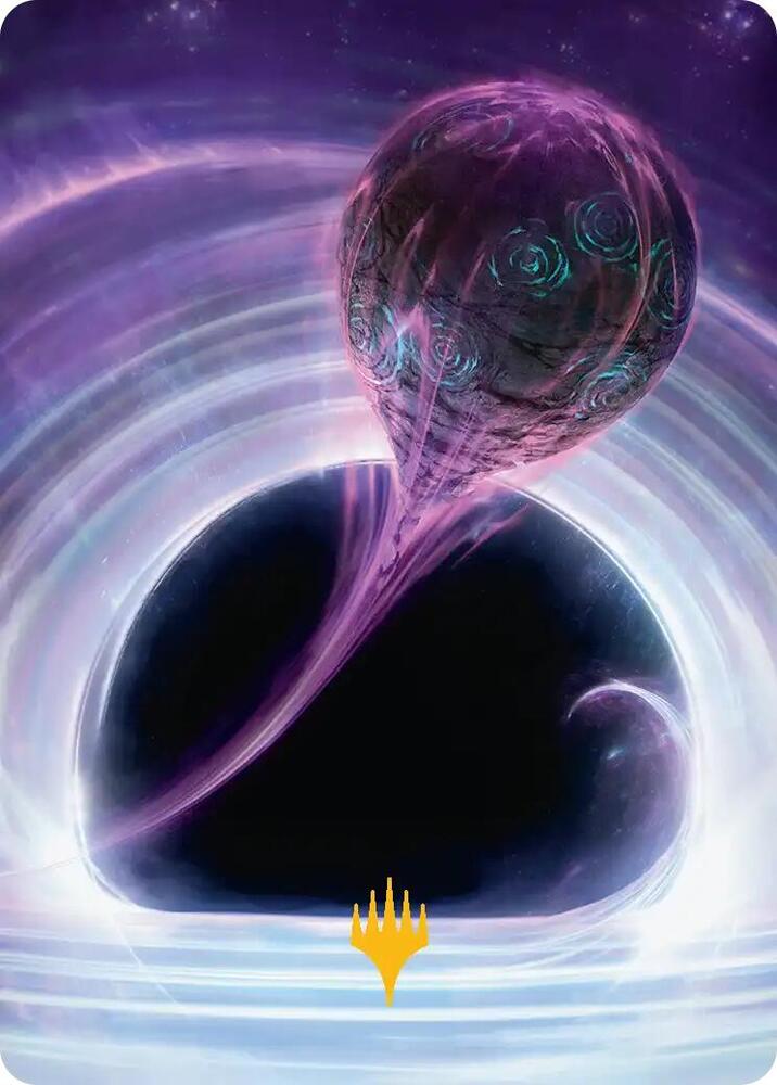 Susur Secundi, Void Altar Art Card (Gold-Stamped Planeswalker Symbol) (33) [Edge of Eternities Art Series]