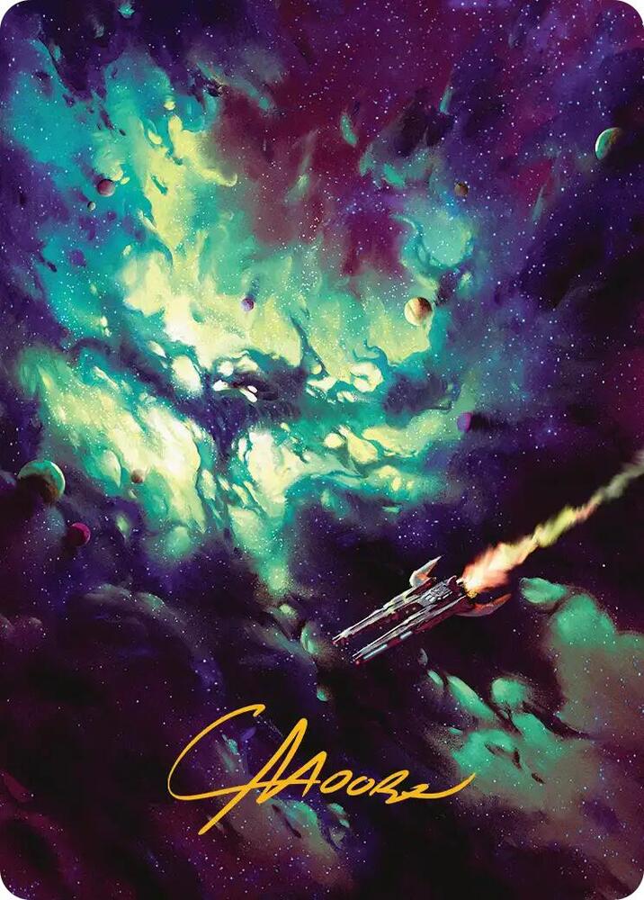 Blinkmoth Nexus Art Card (Gold-Stamped Signature) (42) [Edge of Eternities Art Series]