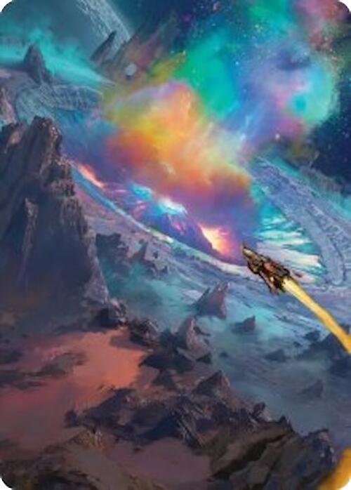 Meteor Crater Art Card (45) [Edge of Eternities Art Series]