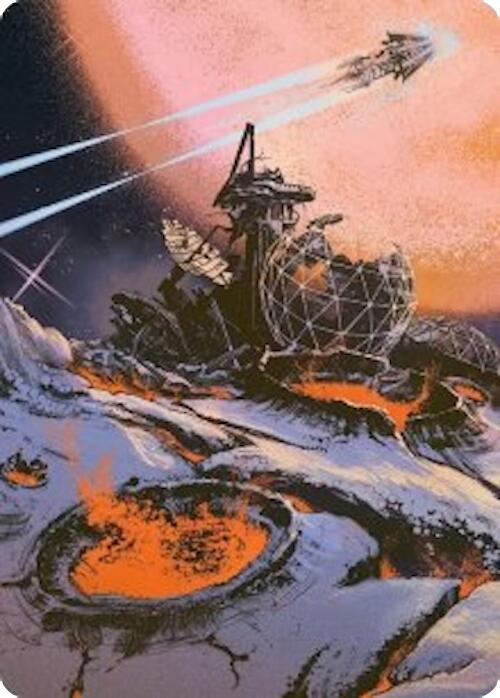 Petrified Field Art Card (52) [Edge of Eternities Art Series]