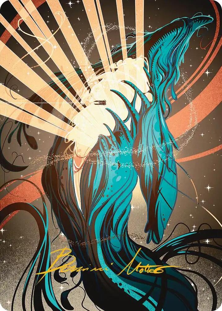 Swarmyard Art Card (Gold-Stamped Signature) (54) [Edge of Eternities Art Series]