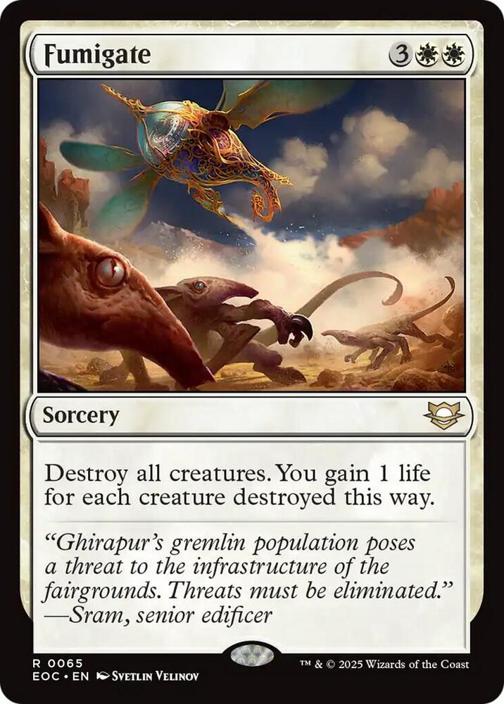Fumigate (65) [Edge of Eternities Commander]