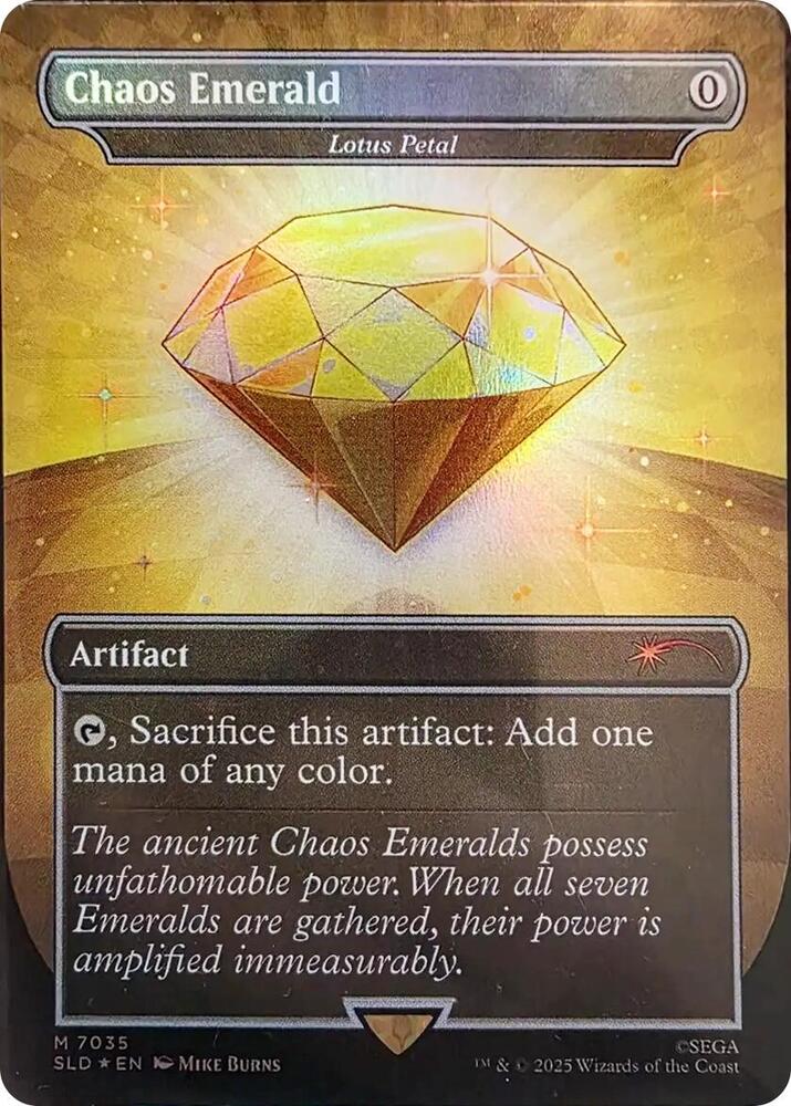 Chaos Emerald - Lotus Petal (7035) [Secret Lair Drop]