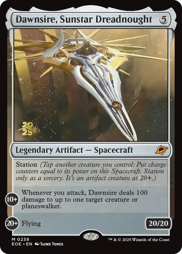 Dawnsire, Sunstar Dreadnought (238) [Prerelease Cards]