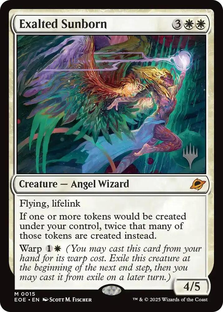 Exalted Sunborn (15) [Edge of Eternities Promos]