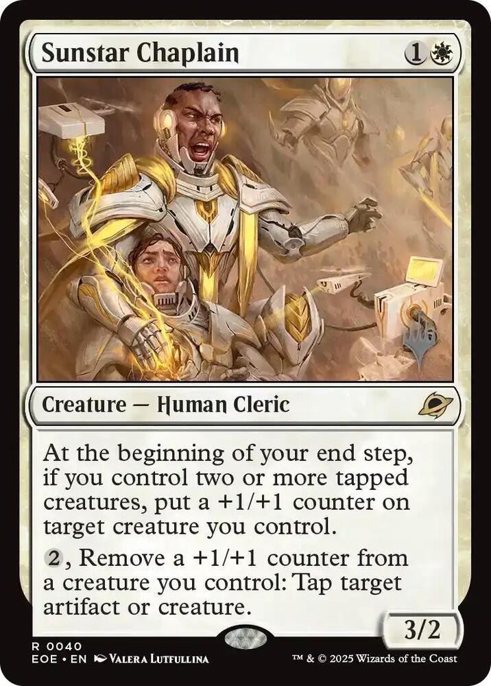 Sunstar Chaplain (40) [Edge of Eternities Promos]