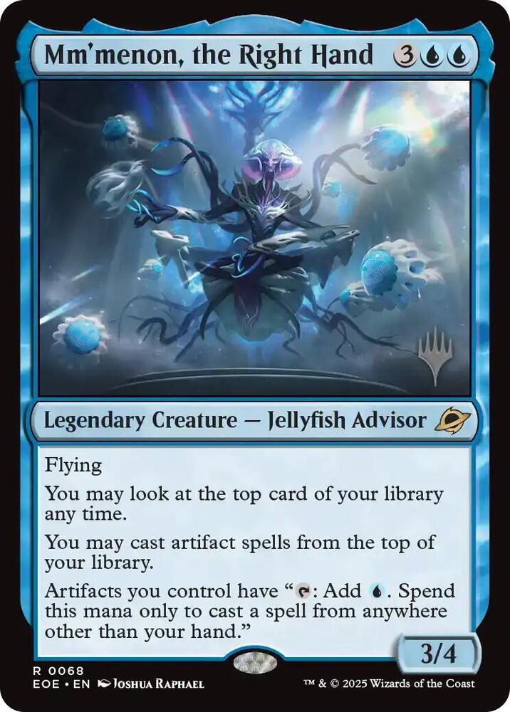 Mm'menon, the Right Hand (68) [Edge of Eternities Promos]