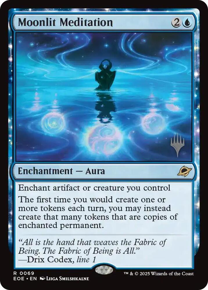 Moonlit Meditation (69) [Edge of Eternities Promos]