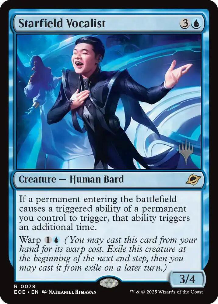 Starfield Vocalist (78) [Edge of Eternities Promos]