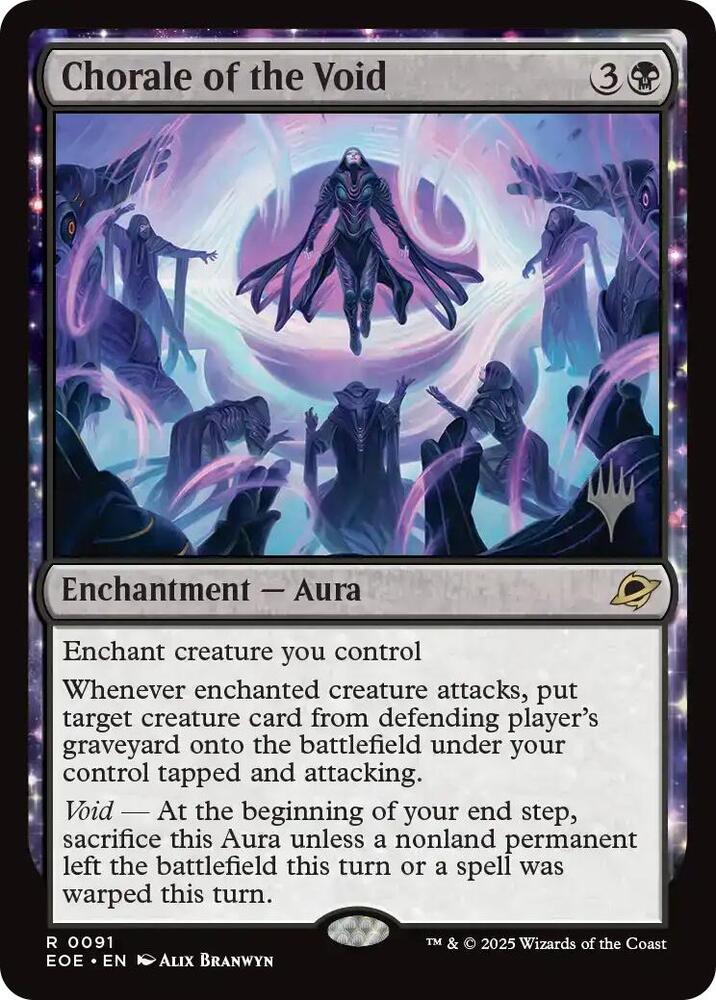 Chorale of the Void (91) [Edge of Eternities Promos]