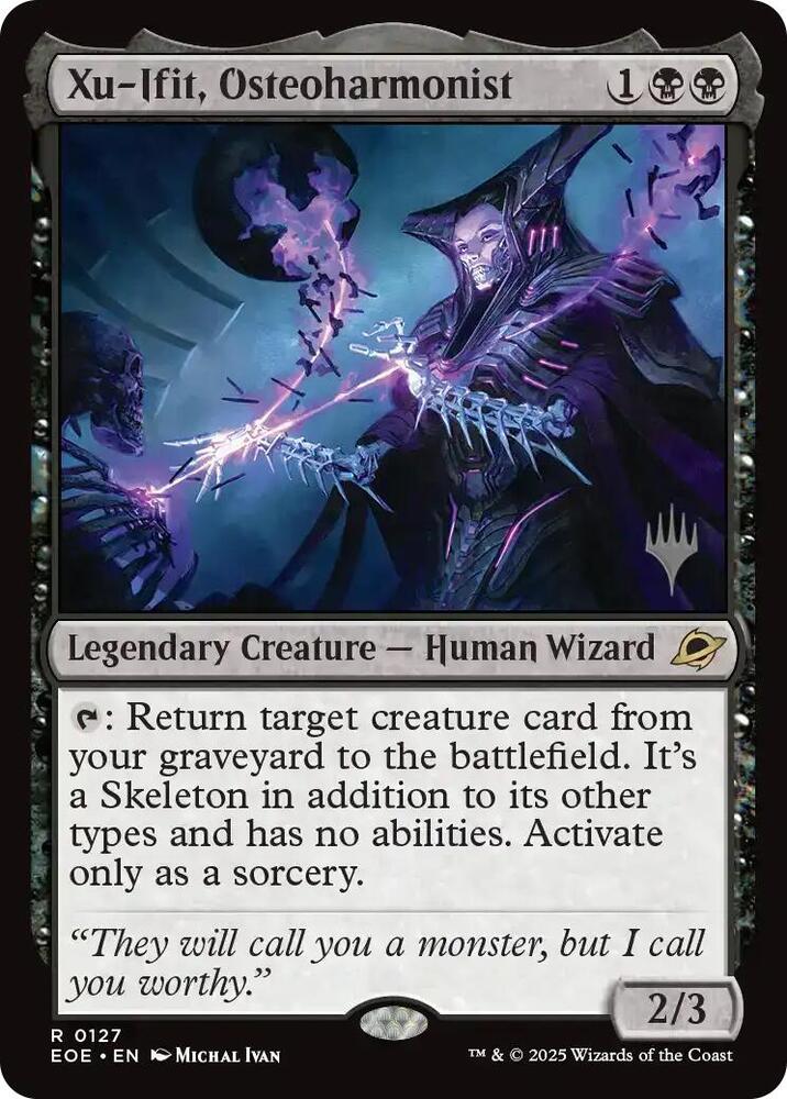 Xu-Ifit, Osteoharmonist (127) [Edge of Eternities Promos]