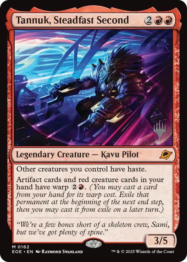 Tannuk, Steadfast Second (162) [Edge of Eternities Promos]