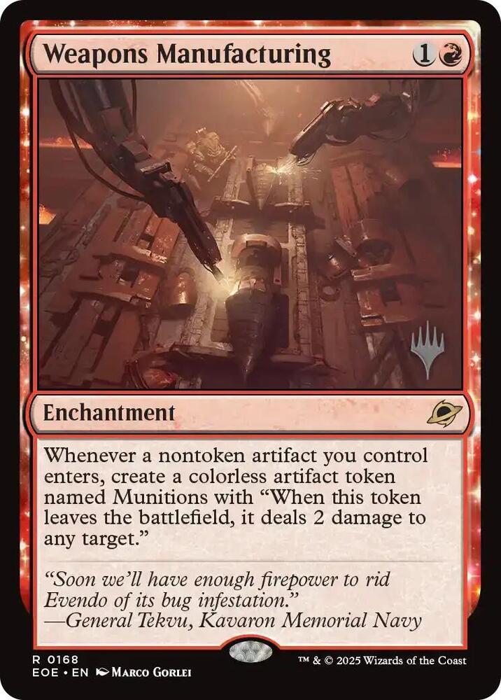 Weapons Manufacturing (168) [Edge of Eternities Promos]
