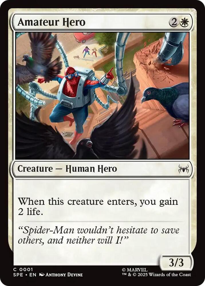 Amateur Hero (1) [Marvel's Spider-Man: Eternal-Legal]