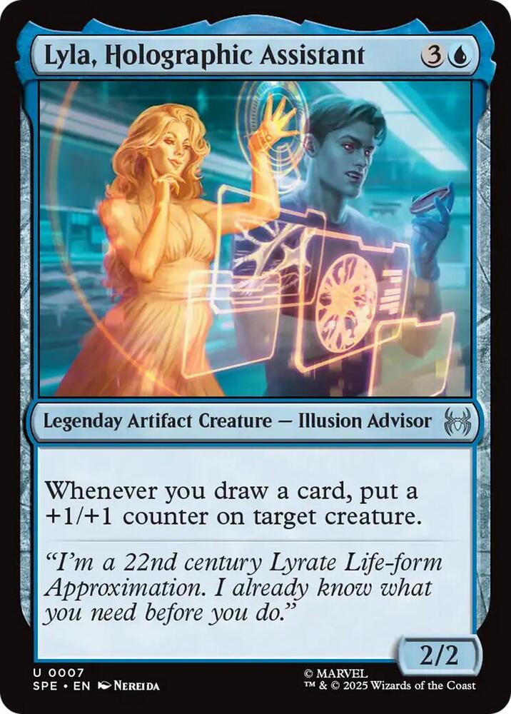 Lyla, Holographic Assistant (7) [Marvel's Spider-Man: Eternal-Legal]