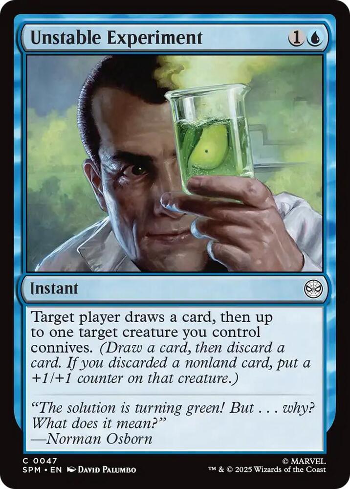 Unstable Experiment (47) [Marvel's Spider-Man]