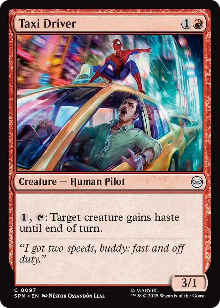Taxi Driver (97) [Marvel's Spider-Man]
