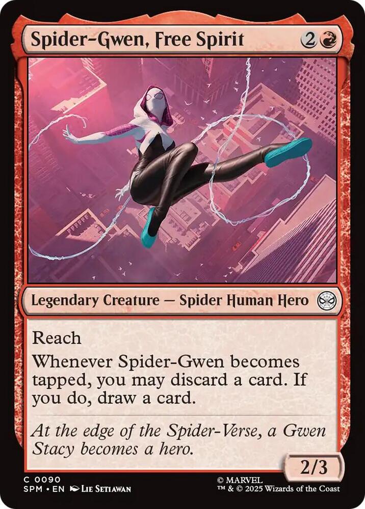 Spider-Gwen, Free Spirit (90) [Marvel's Spider-Man]