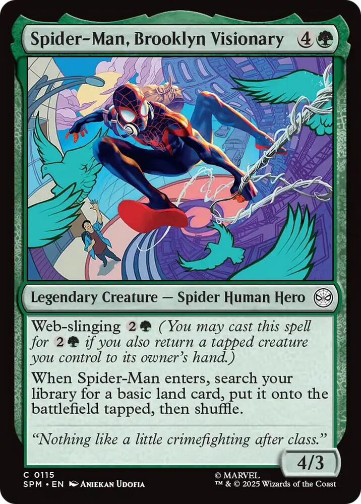 Spider-Man, Brooklyn Visionary (115) [Marvel's Spider-Man]