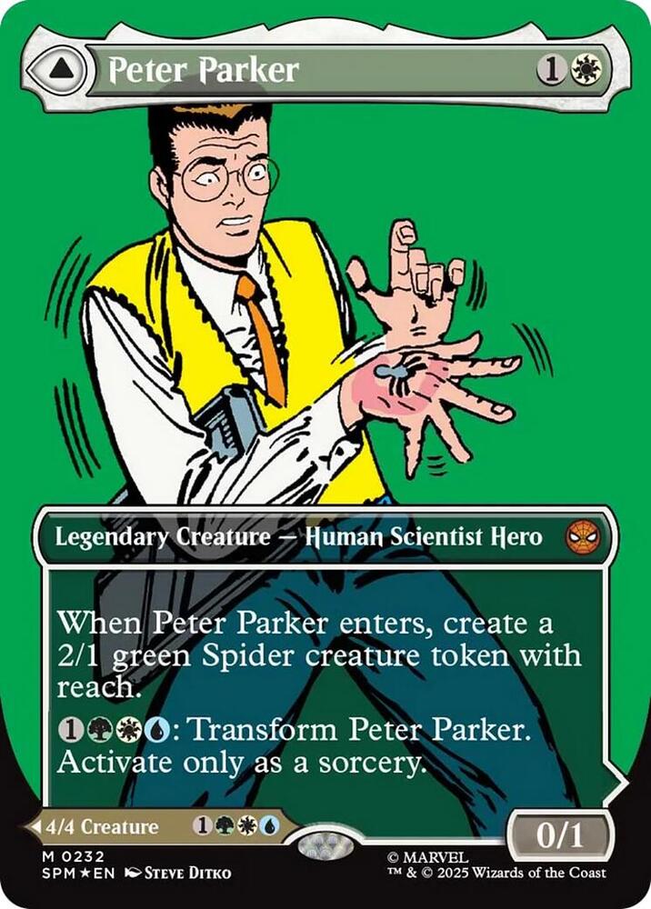 Peter Parker (0232) (Borderless) [Marvel's Spider-Man]
