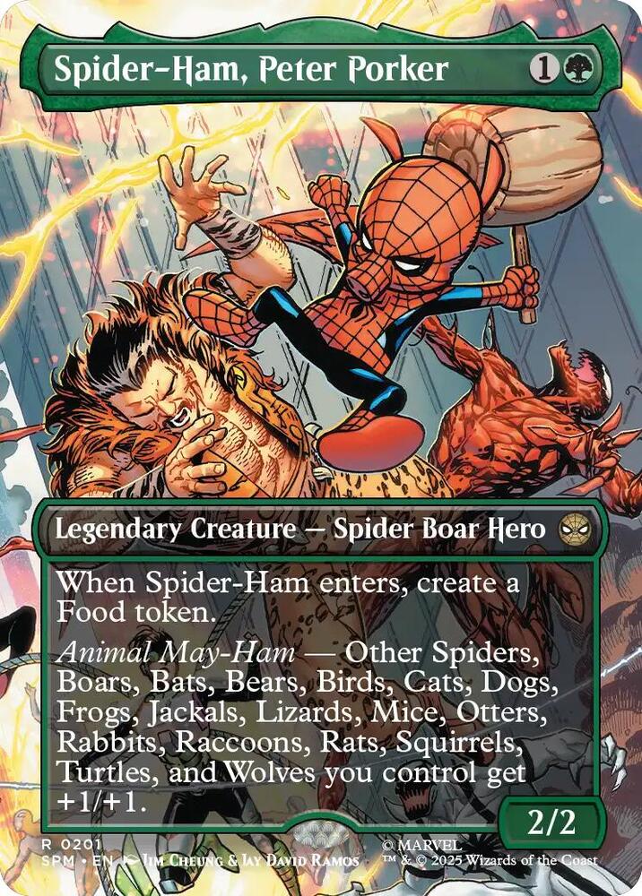 Spider-Ham, Peter Porker (Borderless) (201) [Marvel's Spider-Man]