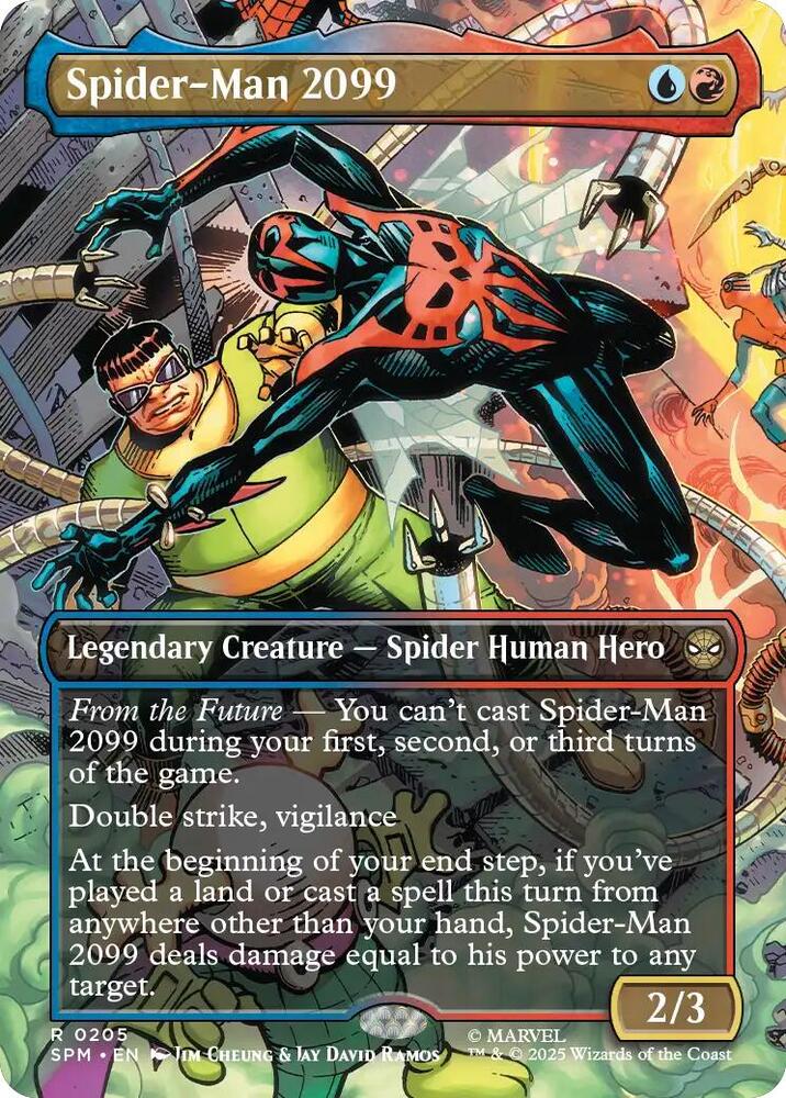 Spider-Man 2099 (0205) (Borderless) [Marvel's Spider-Man]